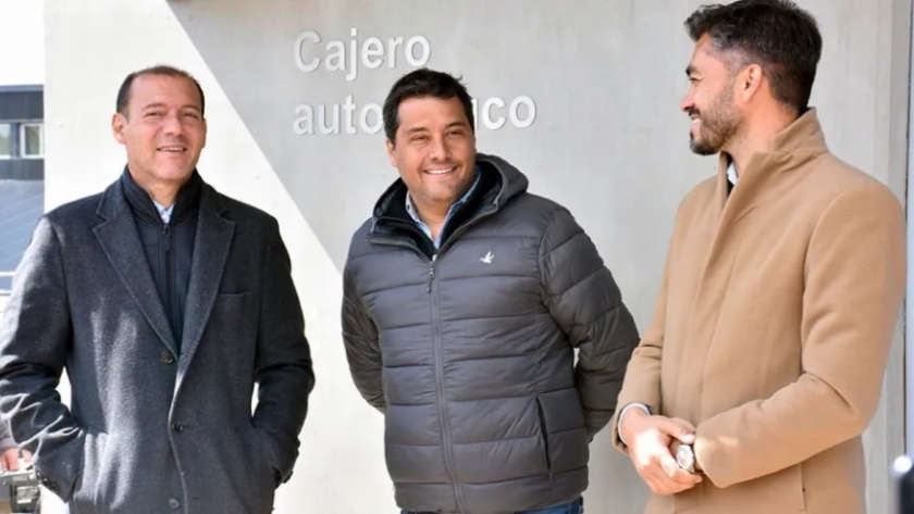 Nuevo cajero automático del BPN en Zapala