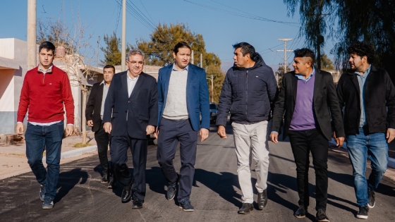 El Plan Provincial de Asfaltado ya está en marcha en Tinogasta