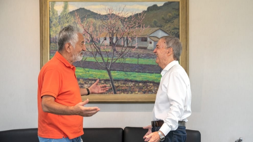 Rodríguez Saá se reunió con Schiaretti