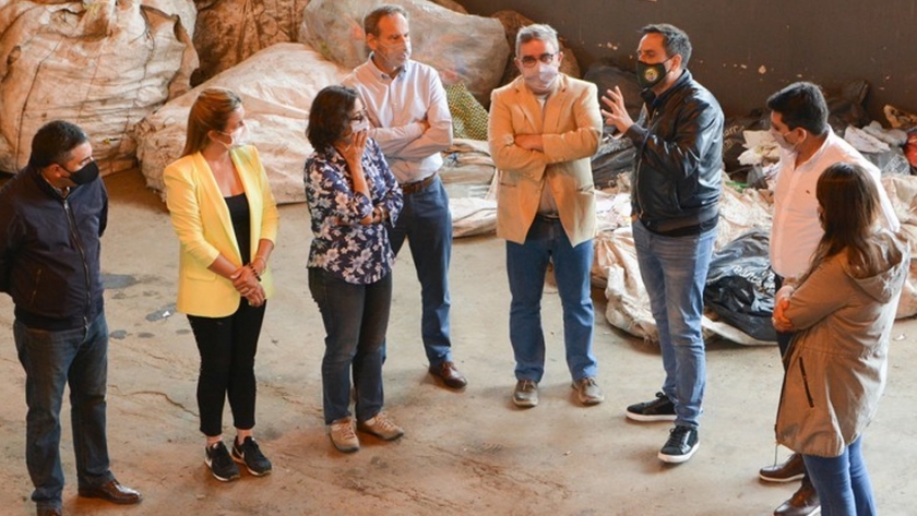 Cabandié y Raúl anunciaron traslado de RSU y proyectan un Parque Nacional
