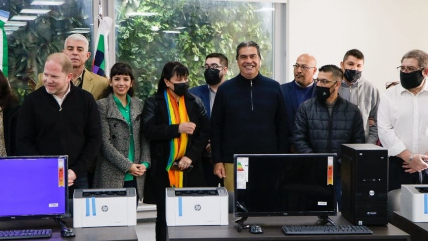 Derecho a la Identidad: el gobierno entregó mobiliario y equipamiento para las oficinas registrales