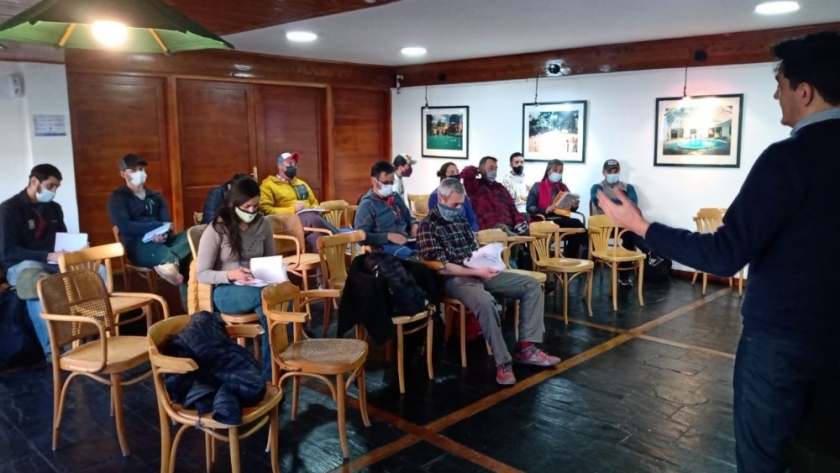 Finalizó el curso sobre gestión de riesgos en ambientes naturales
