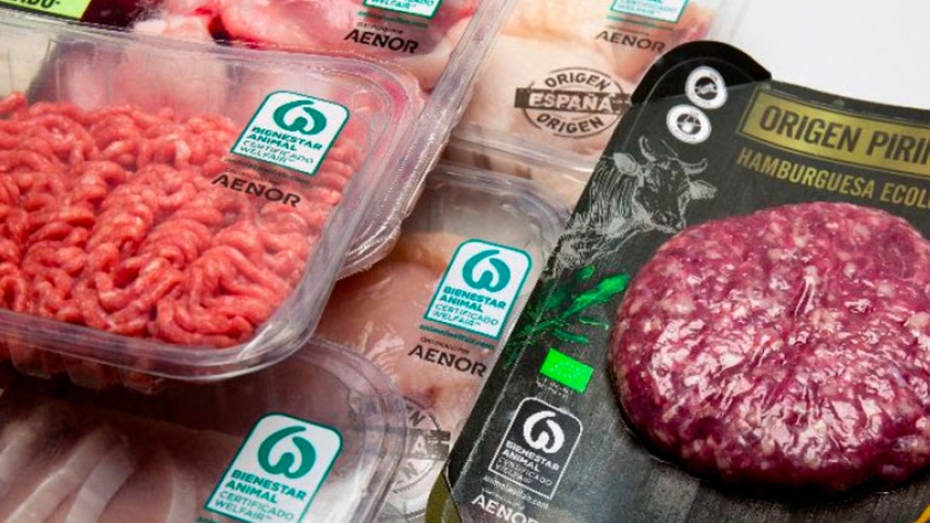 España: más de 4000 supermercados comprarán carne con sello de bienestar animal