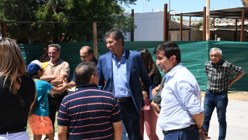 El ministro Fabian Aballay visitó las Colonias de Verano en 9 de Julio