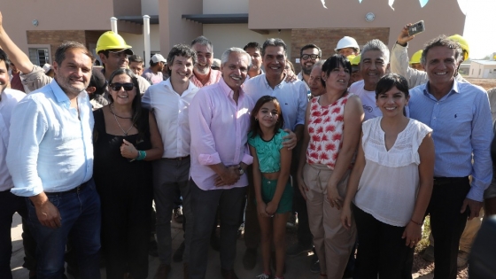 Alberto Fernández participó de la inauguración de un Centro de Desarrollo Infantil (CDI) en Fuerte Esperanza