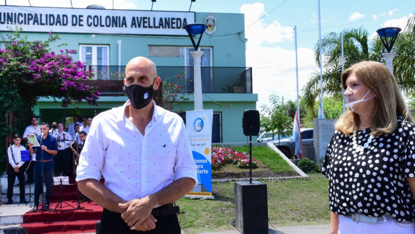 El gobierno acompañó la celebración de los 116 años de Colonia Avellaneda