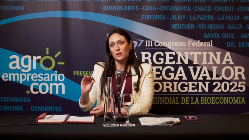 Camila Vicente: “La articulación público-privada puede dar varias herramientas para el desarrollo de la bioeconomía”