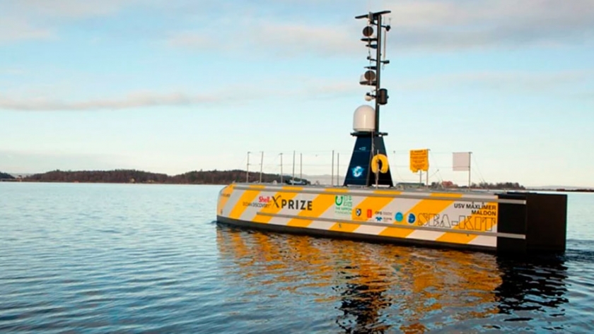 Un nuevo barco no tripulado vigila la costa en busca de coronavirus