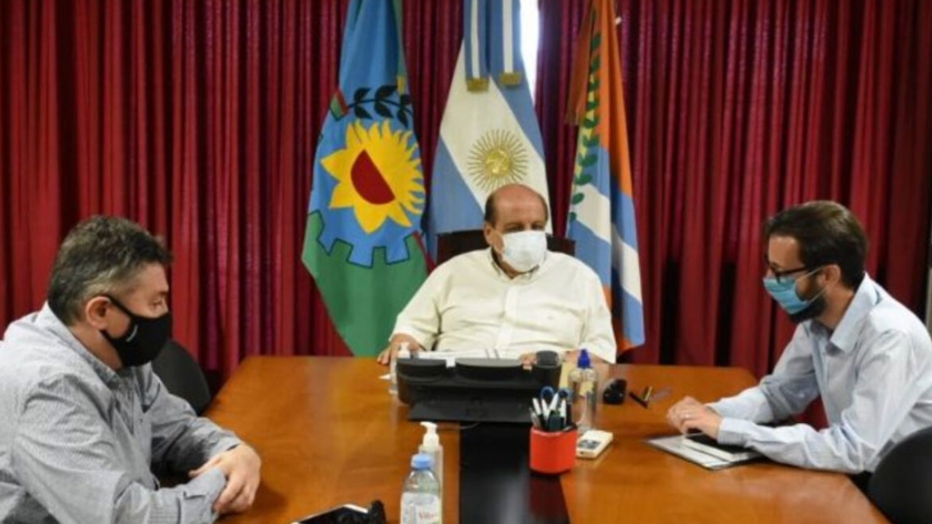 Simone y Mussi se reunieron por obras para Berazategui