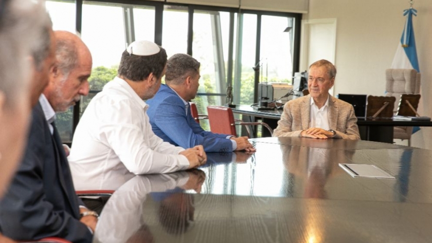 Schiaretti recibió a las nuevas autoridades de la DAIA filial Córdoba