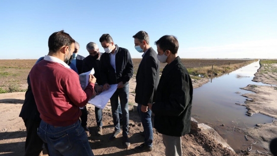 <Calvo inauguró obras hídricas para Tercero Arriba, Río Segundo y San Justo