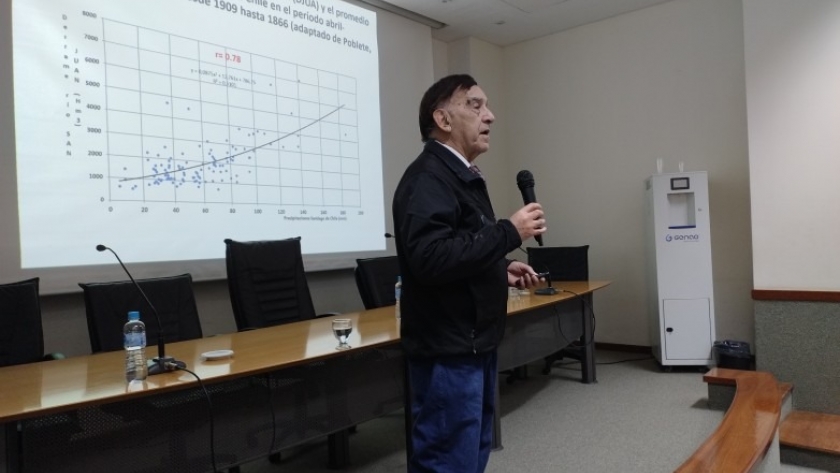 Experto expuso sobre la disponibilidad de recursos hídricos en San Juan