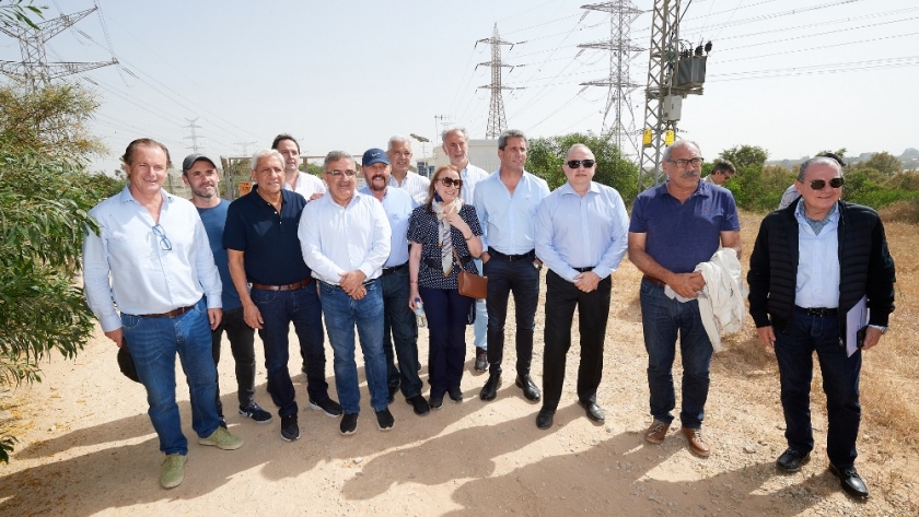 Insfrán visitará una planta para el tratamiento de aguas residuales