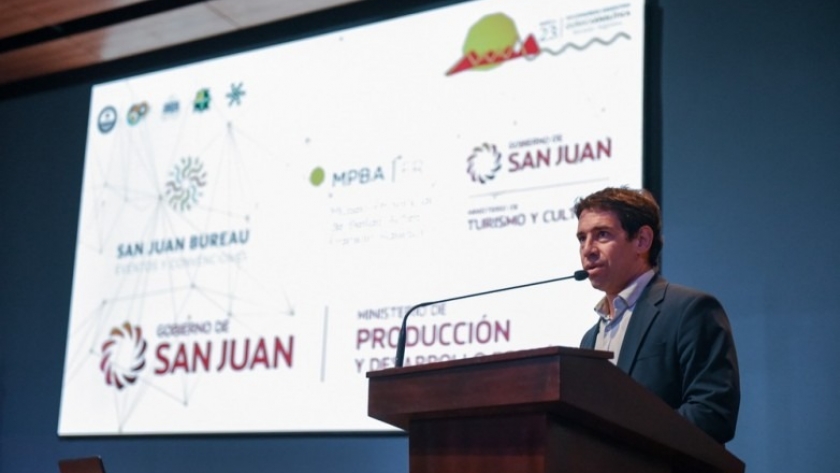 Producción participó de la apertura del XII Congreso Argentino de Química Analítica