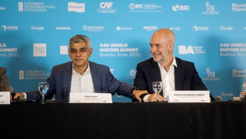C40: Rodríguez Larreta destacó el compromiso de BID, CAF y Banco Mundial de financiamiento climático para América Latina
