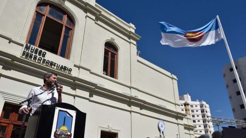 En el aniversario de Comodoro Rivadavia, Lammens y Katopodis recorrieron obras de infraestructura