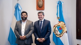 Orrego se reunió con el delegado presidencial de la Región de Coquimbo