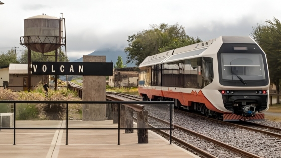 Volcán tracciona el comercio con el Tren Solar