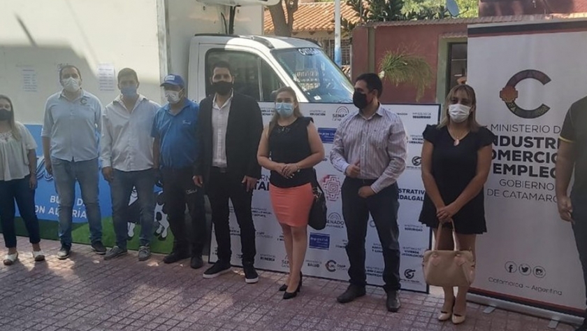 La feria Productos Catamarqueños Móvil está en Andalgalá