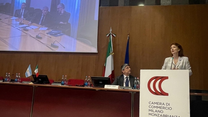 En Italia,  Mondino abrió un evento sobre las oportunidades de inversión en el sector energético argentino