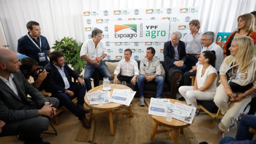 Giuliano en Expoagro: