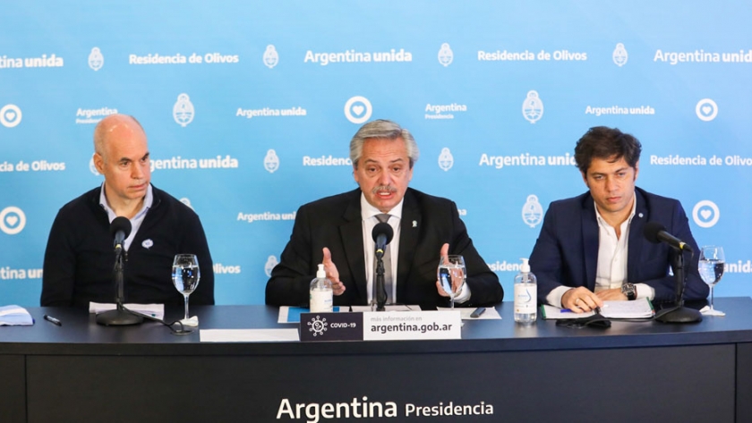 El Presidente renovó el aislamiento social, preventivo y obligatorio hasta el 7 de junio