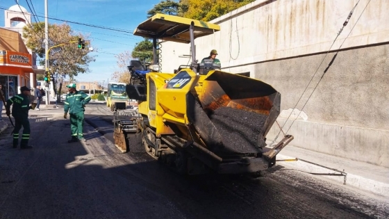 Avanza el Plan de Asfaltado Provincial en Pomán
