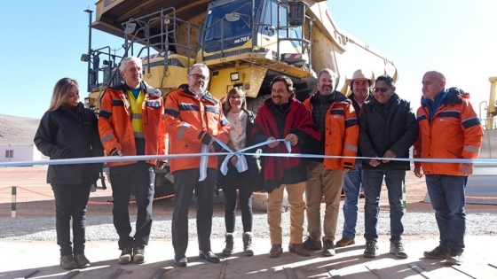 <Mina Lindero: Sáenz y autoridades de Mansfield Minera inauguraron la primera operación aurífera de Salta