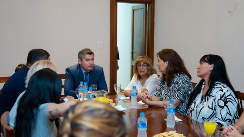 Orrego recibió a integrantes de la Asociación Civil Guerreros por la Vida San Juan