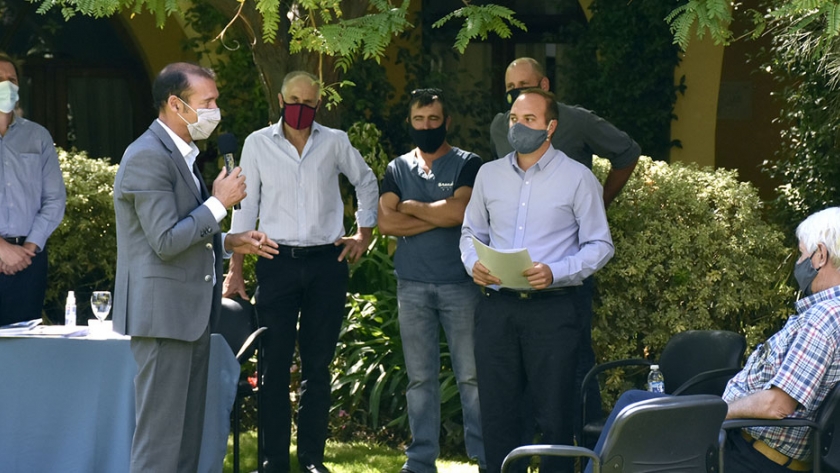 Fuerte respaldo de la Provincia a la producción frutihortícola