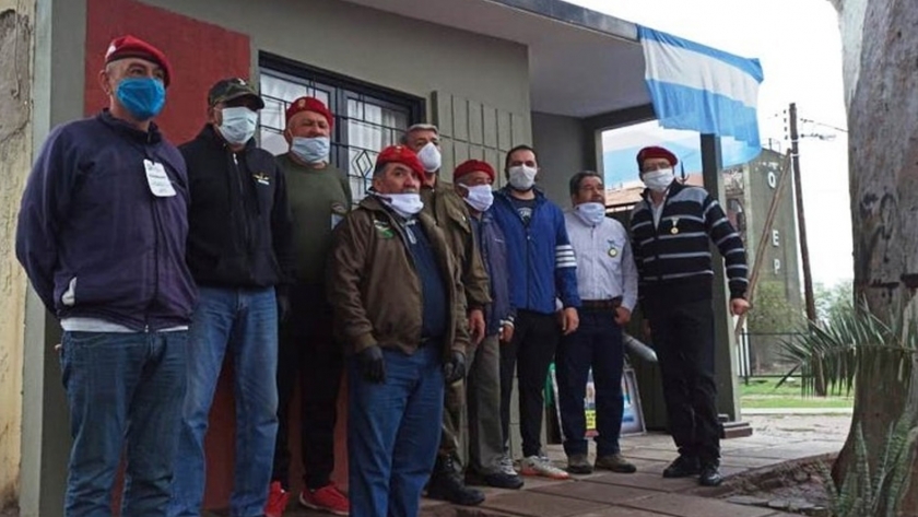 En su día, los Veteranos de Guerra catamarqueños recibieron su casa