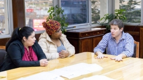 El Gobernador Melella presentó a vecinos y vecinas el plan de obras de agua y cloacas para más de 8 mil personas en Ushuaia