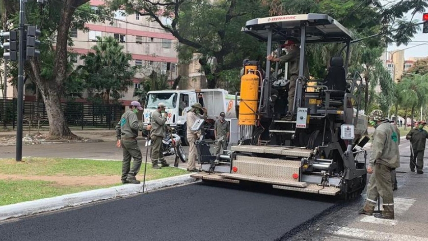 Comenzó la obra en la avenida Gobernador Pujol
