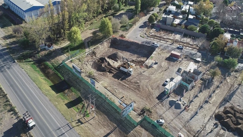 Avanza la construcción de la primera etapa del edificio de la Secretaría de Energía