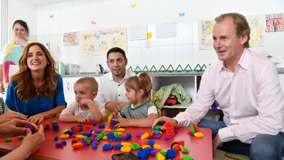 Junto a Tolosa Paz Bordet inauguró un nuevo Centro de Desarrollo Infantil en Aldea San Antonio
