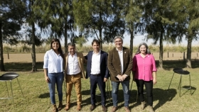 Kicillof y Rodríguez presentaron el Plan de Impulso a la Actividad Forestal