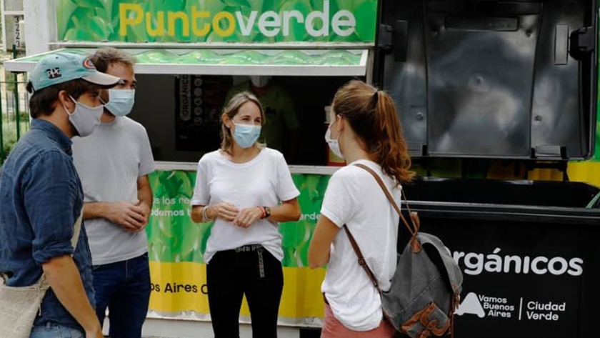 Llevá tus residuos orgánicos a los Puntos Verdes