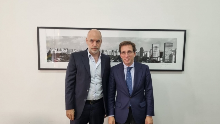 Rodríguez Larreta se reunió con el alcalde de Madrid y el secretario general Iberoamericano en San Pablo