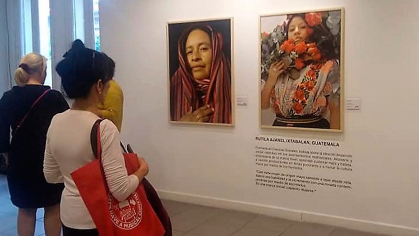 El IICA inauguró en Buenos Aires la muestra fotográfica sobre mujeres rurales