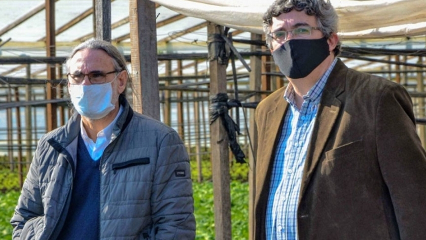 Rodríguez y Basterra asistieron a organizaciones de productores bonaerenses