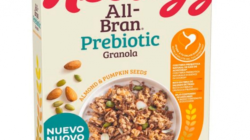 Kellogg lanza All-Bran Prebiotic, con la achicoria como ingrediente principal