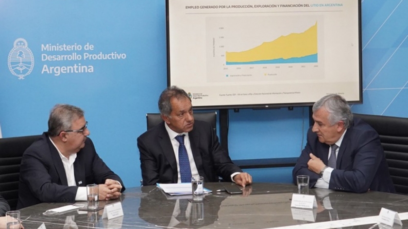 Scioli se reunió con los gobernadores Morales y Jalil para impulsar el potencial minero sustentable del norte argentino