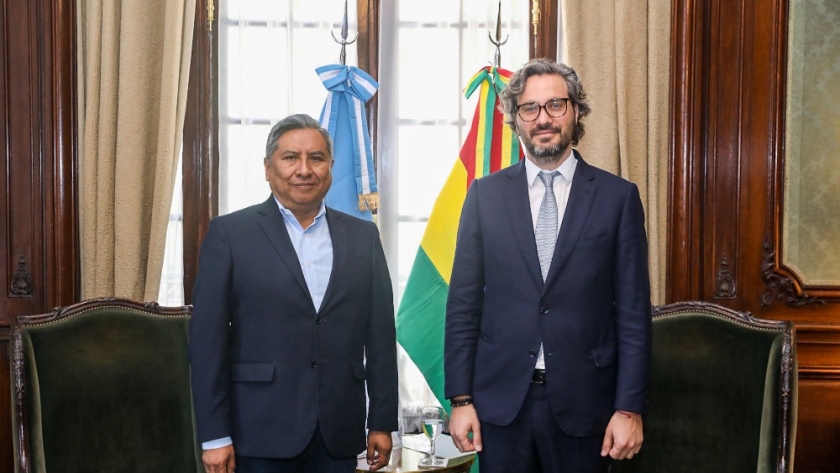 Cafiero mantuvo reuniones de trabajo con sus pares de Bolivia, Eslovenia, Letonia y Bahamas