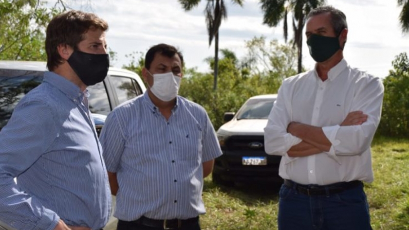 Campo San Juan: constituyeron la primer visita técnica para avanzar en un inventario natural y turístico