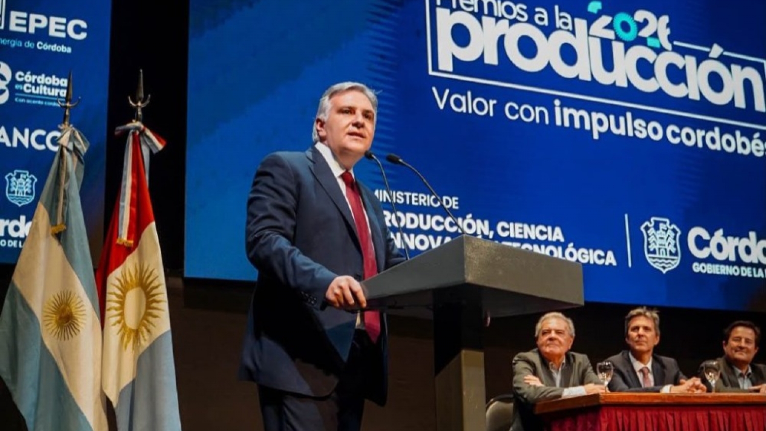 Córdoba reconoció a empresas y referentes productivos en la primera edición de los Premios a la Producción
