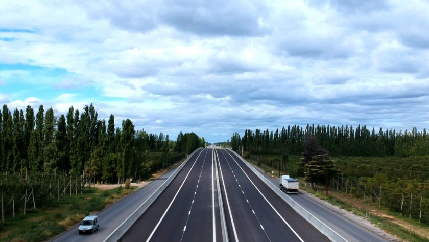Río Negro: habilitación autopista RN22