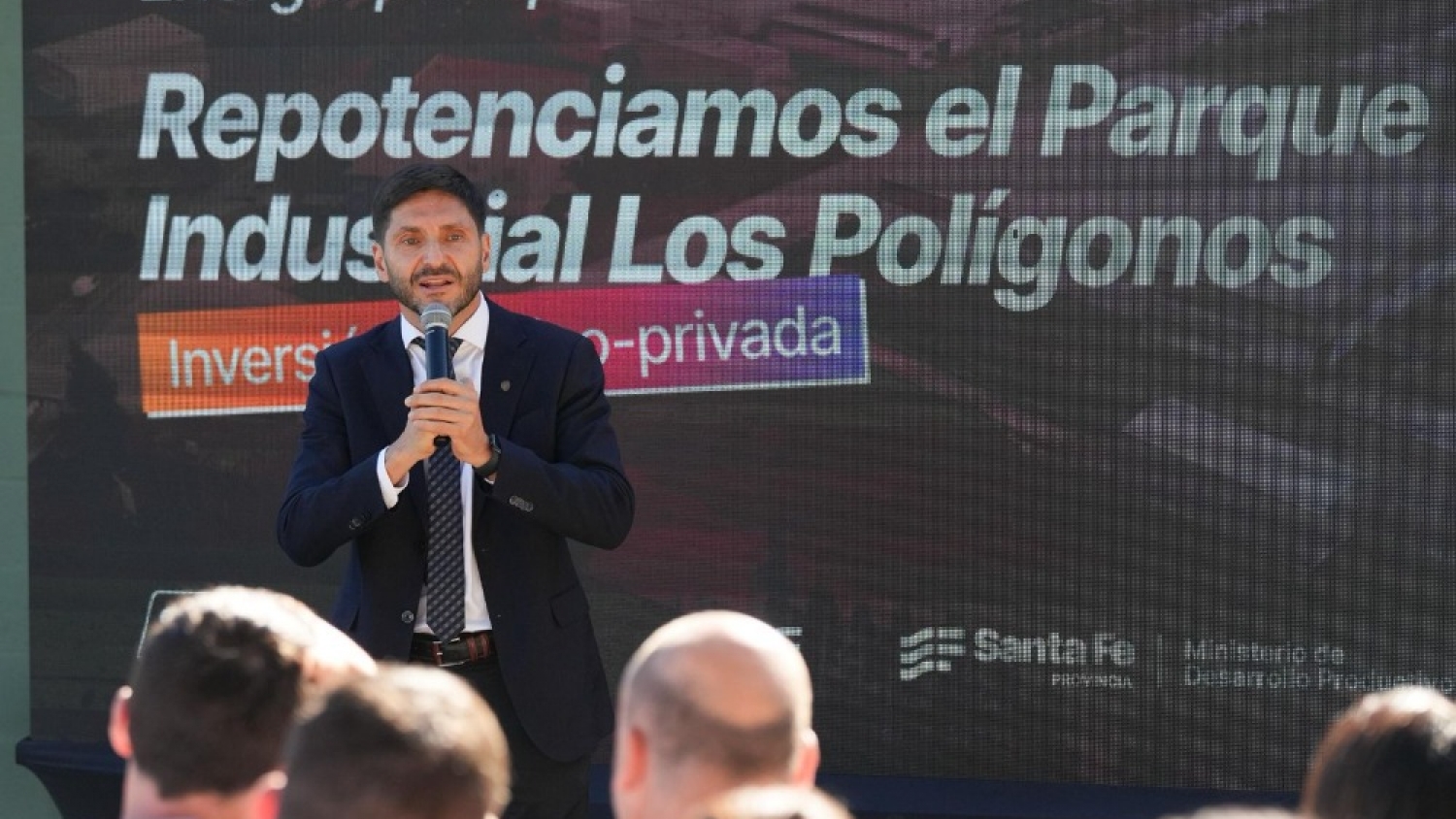 Pullaro inauguró obra energética clave para la industria en Santa Fe