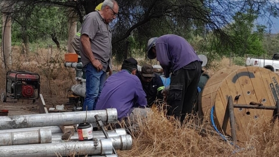 La Rioja refuerza el abastecimiento de agua con una nueva perforación en Las Higuerillas
