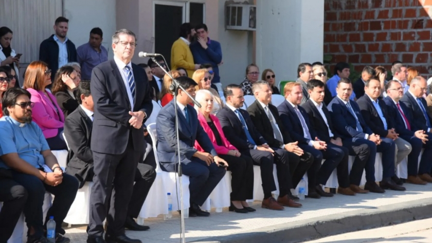 El Vicegobernador encabezó en Itá Ibaté el acto central por su aniversario