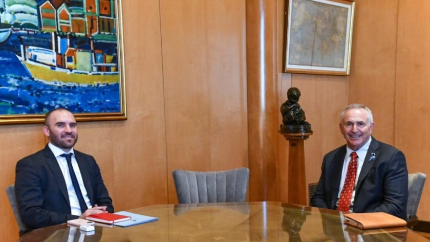 Guzmán se reunió con el embajador de EE.UU. Marc Stanley